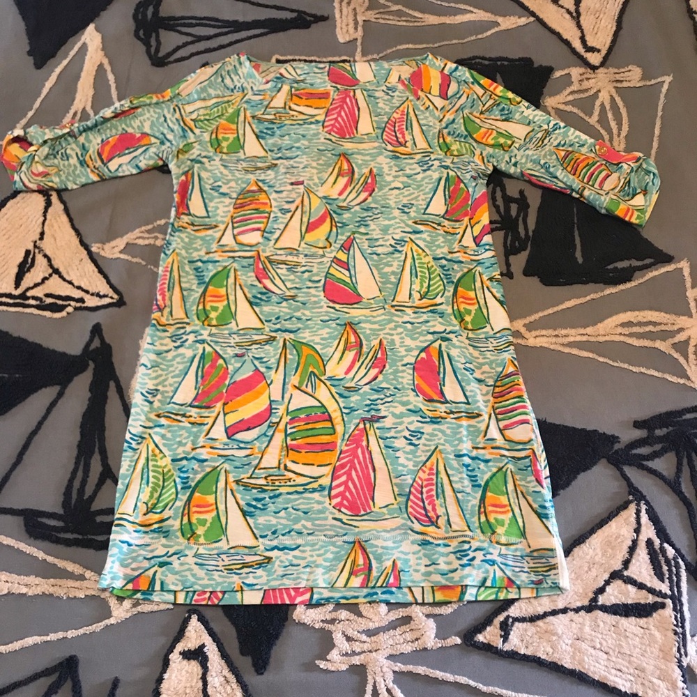 Lilly Pulitzer U Gotta Regatta Dress - RARE - NWOT